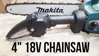 Banggood Small 18v Chainsaw | Quite a Powerful Baby Chainsaw