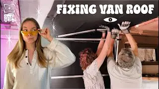 Fiat Ducato 1985 Van Rebuild | Ep. 7 Roof Repair Begins