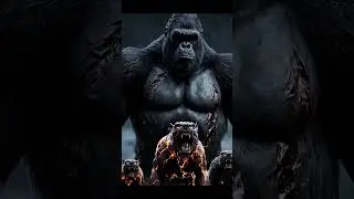 Kingkong vs A PACK OF MUTANT, MADNESS-LIKE DOGS
