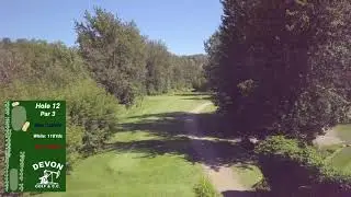 Devon Golf Course Fly-by.