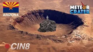 Visiting Meteor Barringer Space Museum - Best Preserved Asteroid Impact Crater