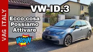 VW ID.3 Pro Performance 2021 58kWh 204cv Attivazione Allarme, Travel Assist e molto altro