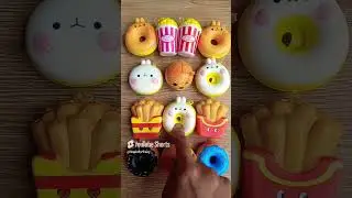 Junkfood mini squishy #funny #satisfying #squishy #trend #shortsviral #fidget #junkfood