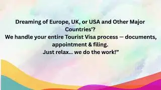 We do only Business Tourism and Business Visas