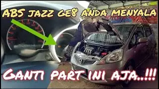 Mengatasi indikator ABS honda jazz ge8 nyala #honda #jazz #hondajazzge8