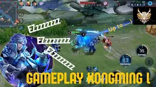 Kongming By Honor Of King Game Play Newbie Up  To PRO!!!!!!!!