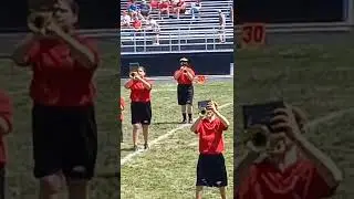 Bellaire Marching Band Halftime show first game Song 1.