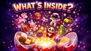 Kinder Joy Egg Opening ASMR ✨ | Fun Toy Reveal