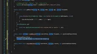 Reading from a CSV File and Searching for a Record in C# (Simple)