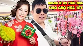 Quang Lê Tháp Tùng Thúy Nga Dạo Quanh Chợ Hoa Tết Tại Mỹ - Không Khí Tết Khiến Ai Xem Cũng Nao Lòng!