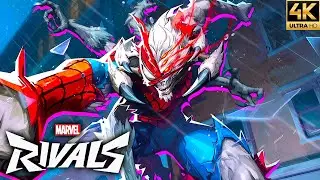 Marvel Rivals - Spider-Man (Man-Spider Skin) Gameplay Showcase (4K 60FPS)