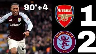 Arsenal vs Aston Villa 1-2&ndash; Matty Cash Goal & Highlights | Premier League 2025/26  