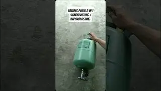 tabung pasir vaporblasting + sandblasting #garasi17
