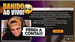 freitas tomou Ban e perdeu sua conta ao vivo
