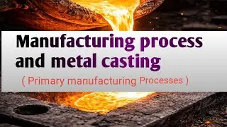 Manufacturing process and metal casting 