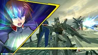 Kira Yamato Freedom Gundam Gameplay:Mobile Suit Gundam Extreme Vs. 2 XBoost