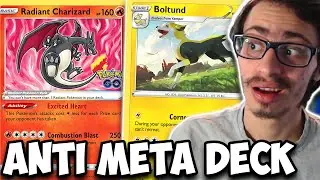 Anti Meta Boltund/Charizard Deck BEATS The BEST Decks! 1 Energy Attacks! PTCGO