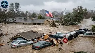  AGAIN, California in Crisis: A Powerful Storm Triggers Level-4 Flood Emergency, Mass Evacuations