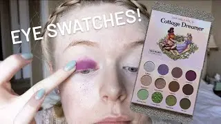 Cottage Dreamer Palette Eye Swatches by ShyBear Cosmetics!