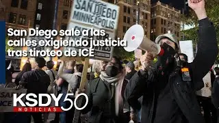 Segunda noche de protestas en San Diego contra abuso de fuerza de ICE