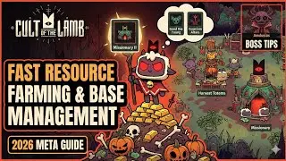 Cult of the Lamb: Fast Resource Farming & Base Management Tips