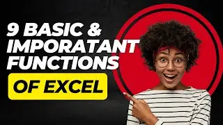 Excel Functions and Formulas ! Basic Excel Tutorial for Beginners ! Excel Tutorial for Beginners