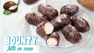 BOUNTY FATTI IN CASA - RICETTA FACILE - dolcetti al cocco - coconut chocolates