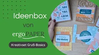 zum Schn&auml;ppchenpreis! Kreativset Gru&szlig;-Basics - ergoPAPER - Kartenmacherei und mehr
