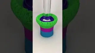 Satisfying Smoosh and Slice Kinetic Sand ASMR #shorts