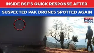 Suspected Pakistani Drones Spotted Again In J&K…Here’s How BSF Reacted, Forced Intruders To Retreat