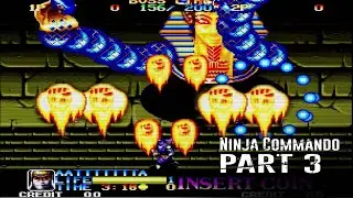 NINJA COMMANDO 1992 Gameplay Walkthrough PART 2 | NeoGeo | SNK | 32 BIT Console