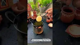 Mini Kitchen vs Big Pani Puri #shorts #ytshorts