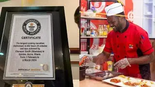 Ghanaian Chef Ebenezer Smith Arrested for Alleged Fraud After Celebrating Guinness World Record