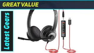 Best Headset for Work and School? EAGLEND USB Headset
