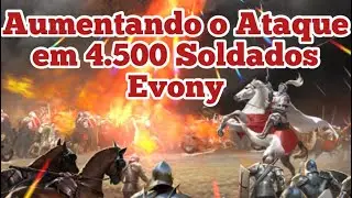 Aumentando Ataque em 4.500 Soldados Evony - Evony