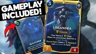 The BEST Lissandra Deck! Day 1 Empires of The Ascended Legends of Runeterra New Gameplay New Decks