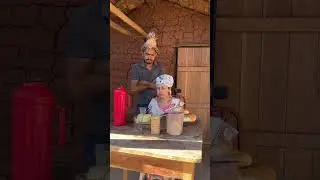 A CUMADE FEZ UMAS RECEITAS DA FAMÍLIA E O CUMPADE ESPIANDO