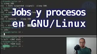 Jobs y procesos en la shell de GNU/Linux