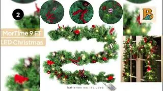 Top 5 Christmas Garlands Over 6 Feet on Amazon  Betties_Reviews