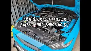 K&N Sportluftfilter Einbau Ford Mustang GT