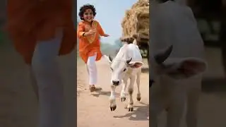 Brave Boy RESCUES Baby Cow from Butcher! 😱 | An Epic AI Adventure