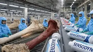 Как на самом деле производится зубная паста | Завод Colgate и Sensodyne