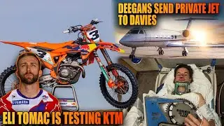 Eli Tomac Is Testing KTM and Got Attention Ducati, Deegan Send Private Jet For Davies Get Surgery