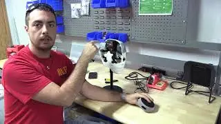 Inmoov talking robot with alexa!  PT1