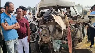 नारायणगाव जवळ पुणे -नाशिक महामार्गावर वडाप व एस.टी.बसच्या अपघातात नऊ जणांचा जागीच मृत्यू