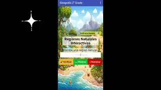 Regiones Naturales en App Inventor. Gpe Avedoy