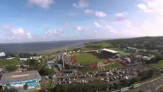Vodafone Arena Fiji Drone Test