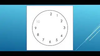 How to do a Clock Drawing Test (CDT) on paper at home in real time by Dr WHO
