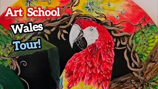 Inside Art School Wales | Creative Art Classes & Student Exhibition in South Wales