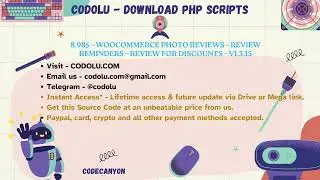 8.98$ - WooCommerce Photo Reviews - Review Reminders - Review for Discounts - V1.3.15